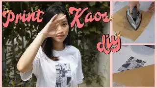 DIY SABLON KAOS CUMAN PAKE PRINTER?! KOK BISA?