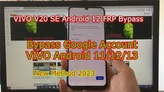 VIVO V20 SE Android 12 FRP Bypass | Bypass Google Account vivo android 11/12/13 without pc
