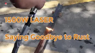 2024 Fiber Laser Cleaning Machine, 1500W Laser Rust Remover