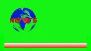 news element 2 animation  - green screen effect