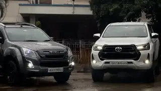 War of Trucks || Hilux vs Isuzu