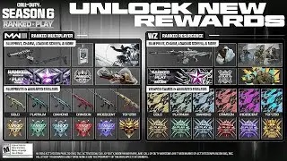 How To Unlock All New Season 6 Ranked Play Rewards In MW3 & Warzone