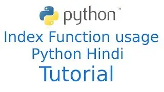 Indexing in python | Python Tutorial in Hindi