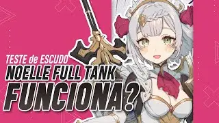 SE NÃO TIVER ZHONGLI VEJA este VÍDEO! NOELLE FULL TANKER! | GENSHIN IMPACT