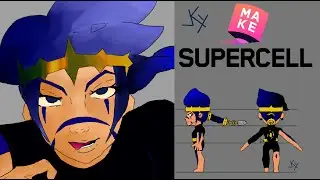Supercell Make  || Amber Queen Of The Sea   | Skin by Ky