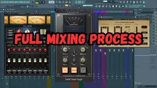 Mixing A Song In FL Studio From Start to Finish #flstudio21 #howtomixvocals #fullmix #mixbreakdown