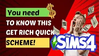 The fastest way to make a lot of money in Sims 4? Rags to riches! 😈⚡💸