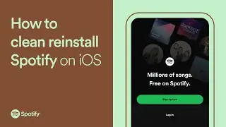 How to clean reinstall Spotify on iOS