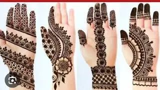 New Stylish arabic mehndi design#Back hand mehndi design || mehndi designs #mehndi k design# mehndi