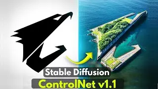 Stable Diffusion Model ControlNet v1.1 Is Insane | Stable Diffusion Logo | Controlnet Logo