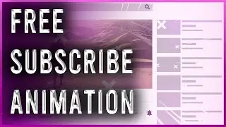 (*NEW*) Free Subscribe Animation For Vegas Pro, After Effects, Premiere Pro, Davinci Resolve | SV FX