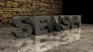 Create a 3D Model of Extruded Text in Blender for HitFilm