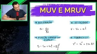 INICIANTES - Exercícios resolvidos sobre Movimento Uniformemente Variado (MUV e MRUV)