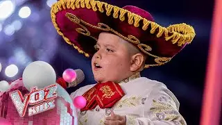Kevin Ortiz canta 'La calandria' - Audiciones a ciegas | La Voz Kids Colombia 2024
