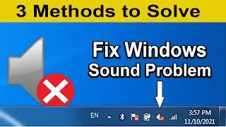 How To FIX No Sound and Audio Problems on Windows 10/7/8 || Fixed Windows Sound Problem