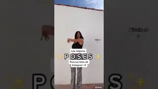 Las mejores poses para tus fotos de Instagram✨ #short #posesparafoto