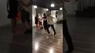 Учим джайв на уроке в группе. 2022. Школа танцев Натали. Тверь. Jive. Ballroom dancing practice.