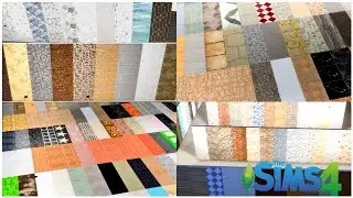 [120+] WALLPAPER AND FLOORS | CC FOLDER || SIMS 4