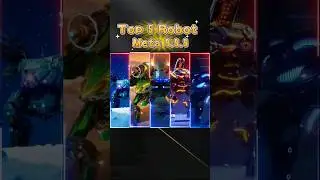🔥Top 5 Robot Meta Season 9.9.9 #warrobots #shorts