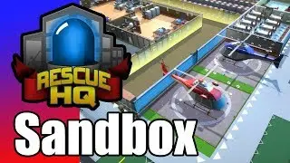 RESCUE HQ - THE TYCOON | PART 1 | SANDBOX MODE | BUILDING THE FACILTIES | HD | NO COMMENTARY