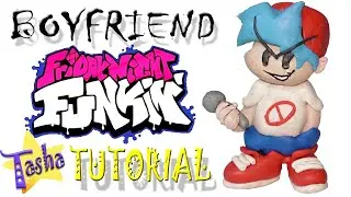 Бойфренд Фрайдей найт фанкин из пластилина Туториал Boyfriend Friday night funkin from Plasticine