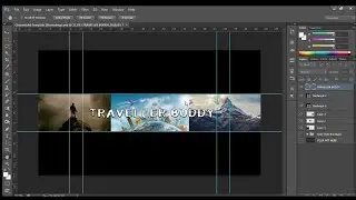 CREATE YOUTUBE BANNER IN PHOTOSHOP 5 MINUTES
