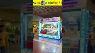 How Delhi Metro Rail makes Money? 😲 #shorts #metrorail