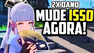 AYAKA Ficou AINDA Mais FORTE! Build Perfeita (F2P) RÁPIDA Em FONTAINE! - Genshin impact 4.3