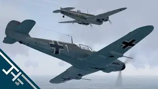 IL-2 Cliffs of Dover: Bf 109 F-4 - Intercepting Blenheim formations
