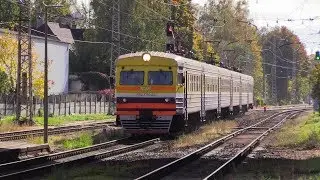 Электропоезд ЭР2-1300 на ст. Засулаукс / ER2-1200 EMU at Zasulauks station