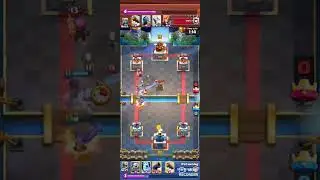 [Clash Royal] 2.6hog vs Mortar cycle #clashroyale #hogrider #gameplay #gaming