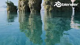 FREE Water Shader Addon For Blender 4.2LTS