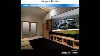 Epson 5050UB 4K PRO-UHD projector || feature with an amazing 4K home theater experience