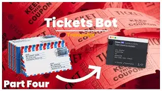 [NEW] Discord Tickets System | Transcript | Part Four | Python