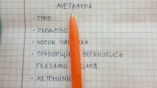 Метафора - что это такое, как легко и быстро находить метафоры в тексте и не путать их со сравнением