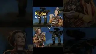 Raptor New Pilot - Increase 30% and 15% heal from skill #warrobots #shorts