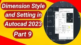 Design Your Dream House Plan in AutoCAD 2023 Tutorial Part 9