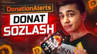 Strim Uchun Donat Sozlash | DonationAlerts Studio | 📱 Qanday qilib strim qilish ?