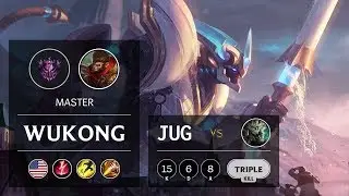 Wukong Jungle vs Rengar - NA Master Patch 9.21