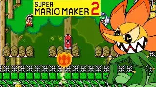 Super Mario Maker 2: Cuphead: Floral Fury Showcase