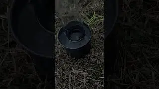 Подсвечник из стеклянной бутылки