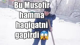 Bu Musofir Perzedentdan😷😡 yordam so'radi achchiq gaplar.Бу мусофир Перзедентдан йордам суради 😔😷