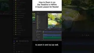 How to Zoom In or Out on the Timeline in HitFilm