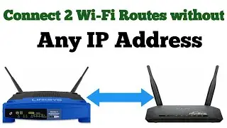 Access network devices between 2 routers without internet | Connect 2 routers without any config