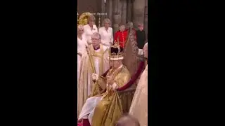 Historic moment as King Charles III is crowned sovereign
