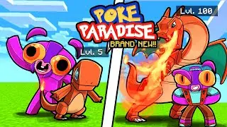 1st DAY on our BRAND NEW PIXELMON SERVER! (Poke Paradise)