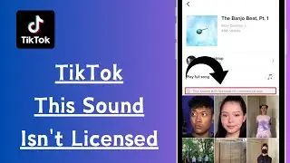 How to Fix TikTok This Sound Isn't Licensed For Commercial Use