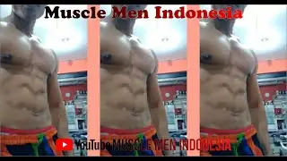 Abang Berotot Sixpack Berkeringat Pamer Otot Di Gym | Muscle Men Sixpack Sweaty Show Up In The Gym