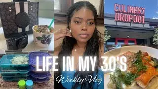 Life in my 30's Vlog| Chris Brown Concert| Rebranding| Shopping| Meal Prep With Me For WeightLoss