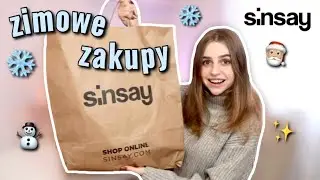 WIELKI HAUL SINSAY 🎅🏼 VLOGMAS 2022